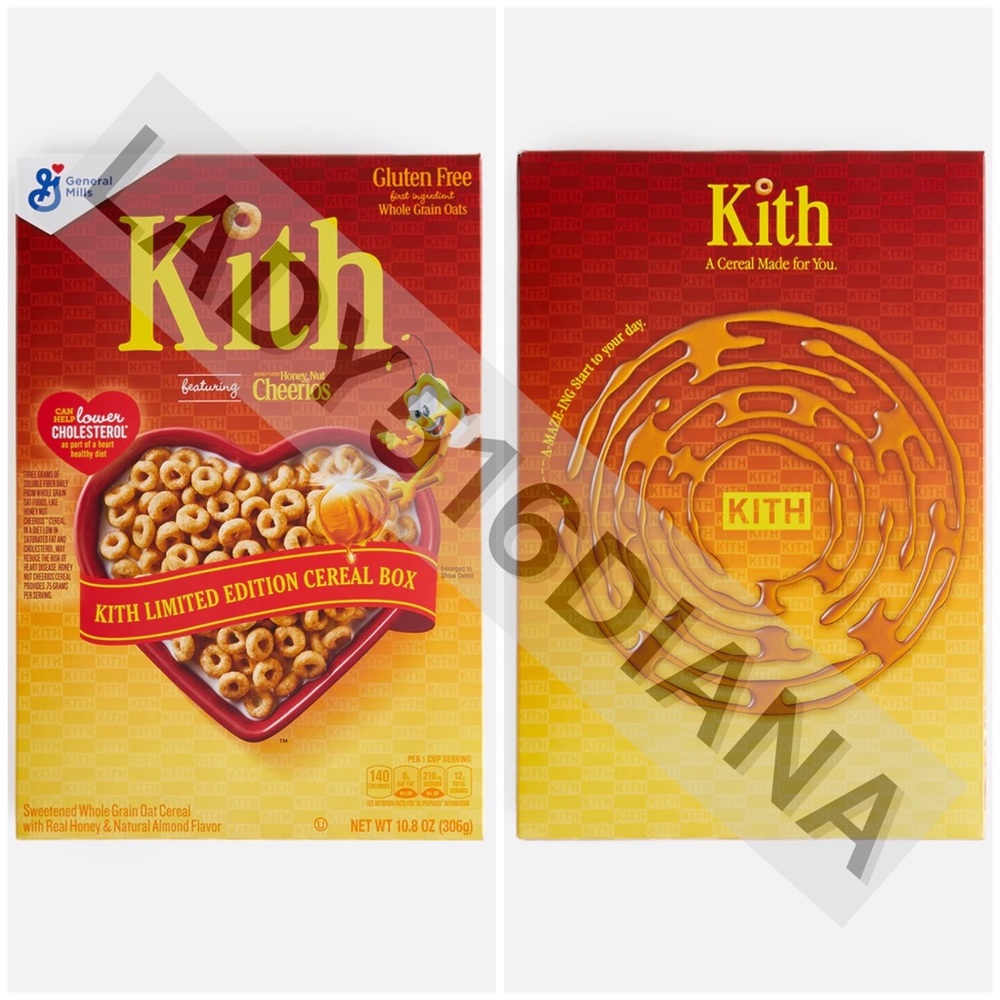 LIMITED EDITION Kith Treats for Honey Nut Cheerios Cereal Box